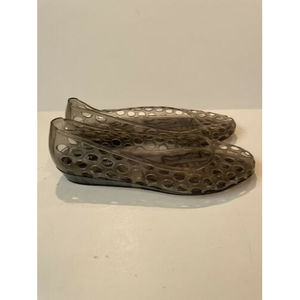 Breckelle’s Jelly Shoes - Clear Gray Jellies - Womens Size 7 (38) EUC